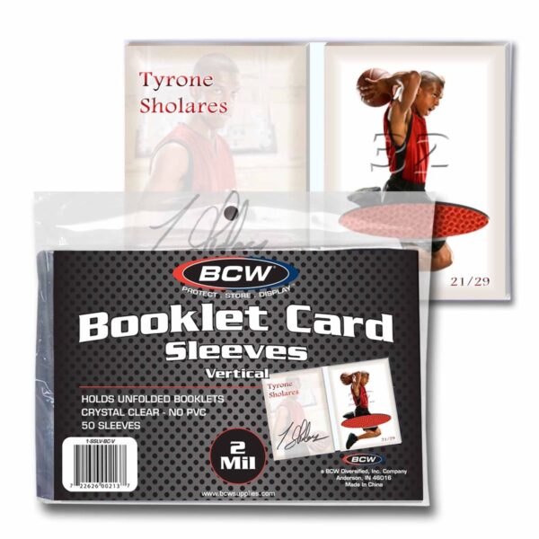 Card Sleeves Booklet (vertical) 50st/paket Samlarhobby Sverige AB Card Sleeves Booklet (vertical) 50st/paket Samlarhobby Sverige AB