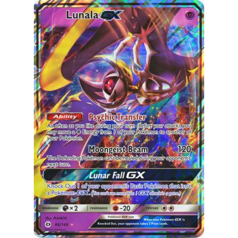 Lunala GX - 66/149 - Oversized Promo Pokemon Oversized Cards Samlarhobby Sverige AB Lunala GX - 66/149 - Oversized Promo Pokemon Oversized Cards Samlarhobby Sverige AB