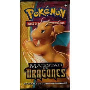 Pokémon, Dragon Majesty, 1 Booster (Dragonite Artwork) *SPANSK*
