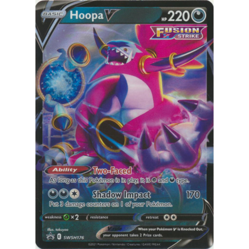 Hoopa V - SWSH176 - Oversized Promo Pokemon Oversized Cards
