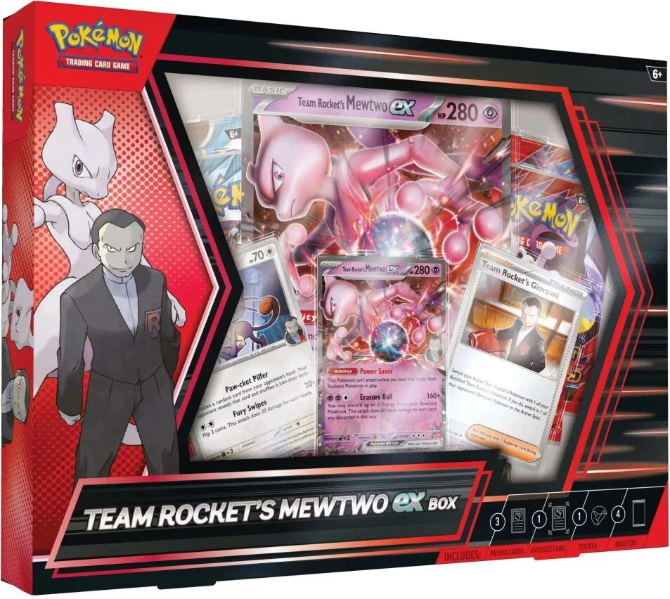 Pokémon, Team Rocket's Mewtwo ex Box (MAX 1 PER KUND)