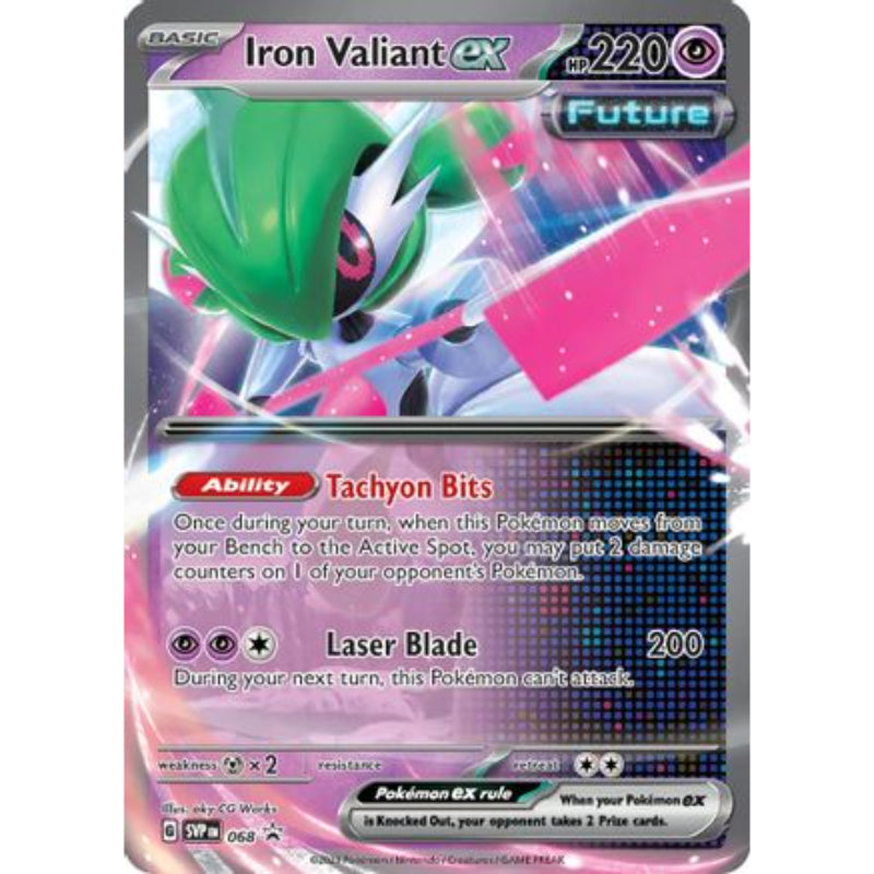 Iron Valiant – SVP 068 – Oversize Promo Pokemon Oversized Cards