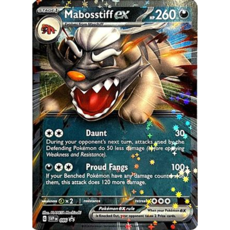 Mabosstiff – SVP 086 – Oversize Promo Pokemon Oversized Cards
