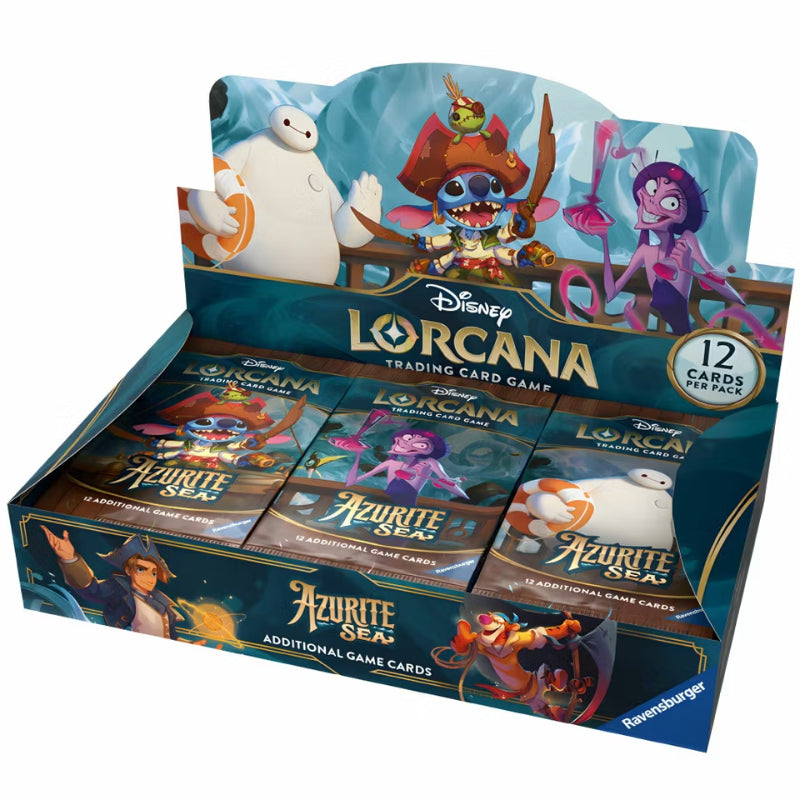 Disney Lorcana TCG – Azurite Sea – Booster/Display Box *Inkommer snart*
