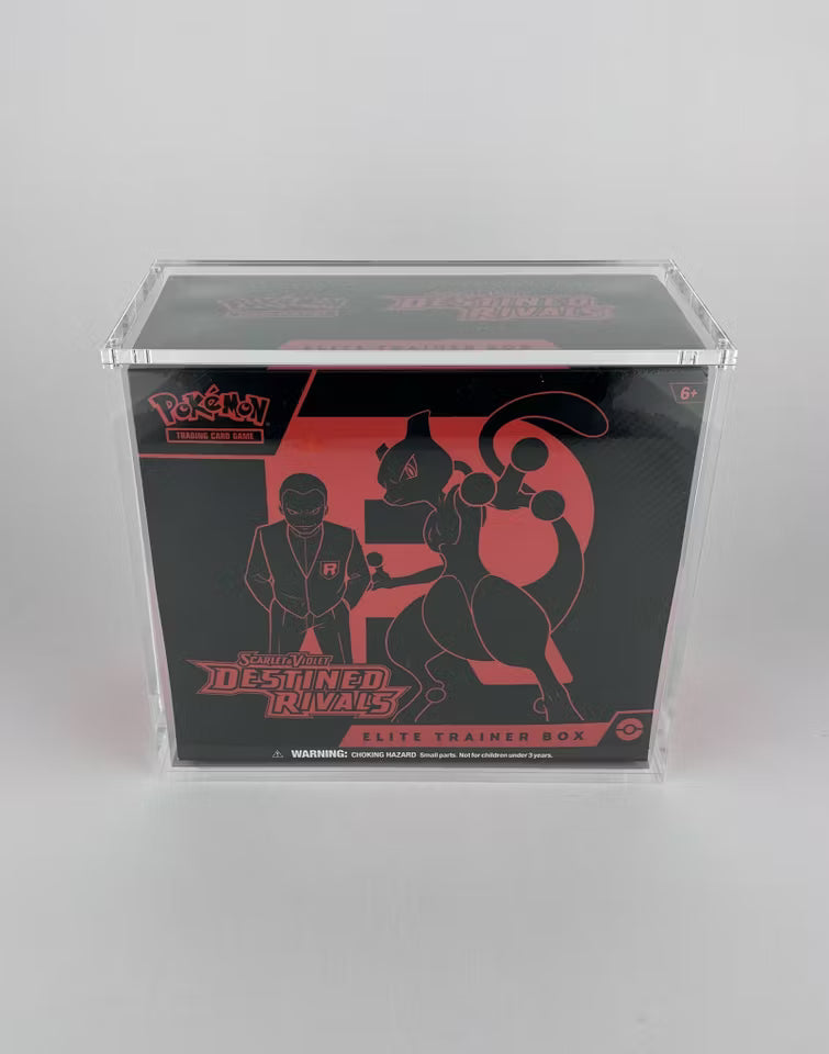 Acrylic Elite Trainer Box Display for Pokémon