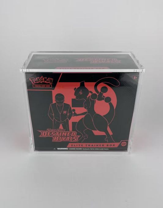 Acrylic Elite Trainer Box Display for Pokémon