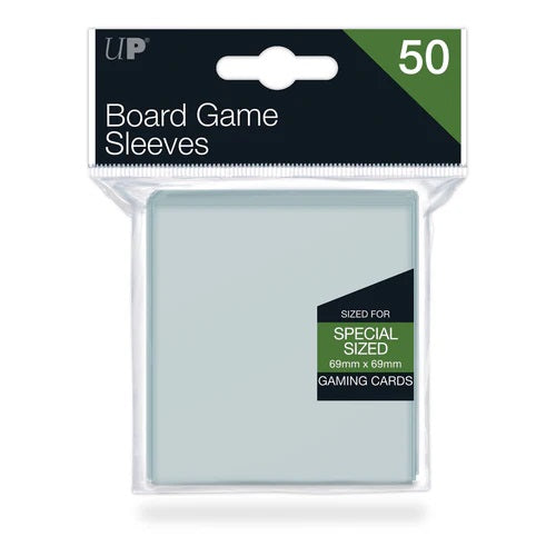 Special Sized Board Game Sleeves (50ct) for 69mm x 69mm Cards Samlarhobby Sverige AB Special Sized Board Game Sleeves (50ct) for 69mm x 69mm Cards Samlarhobby Sverige AB