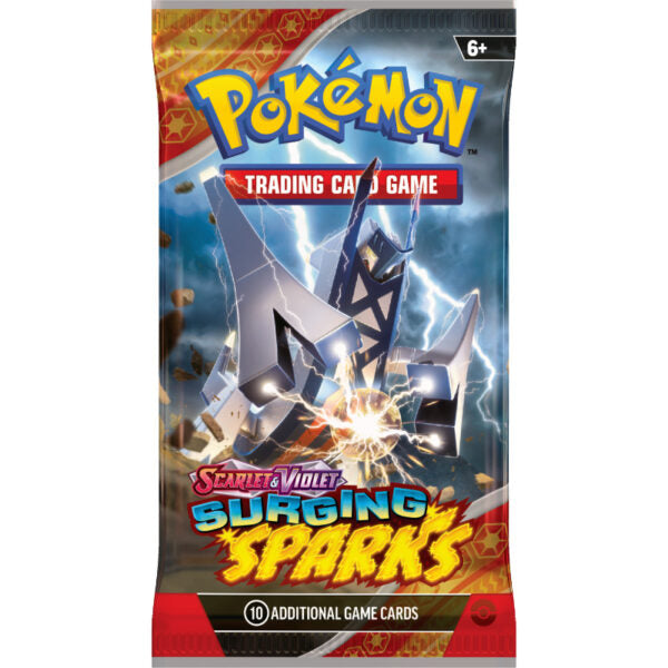Pokémon, Scarlet & Violet 8: Surging Sparks, 1 booster pack