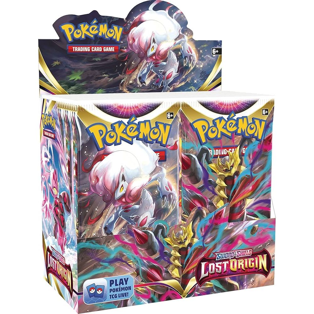Pokémon, Sword & Shield: Lost Origin, Display / Booster Box + Acrylic box