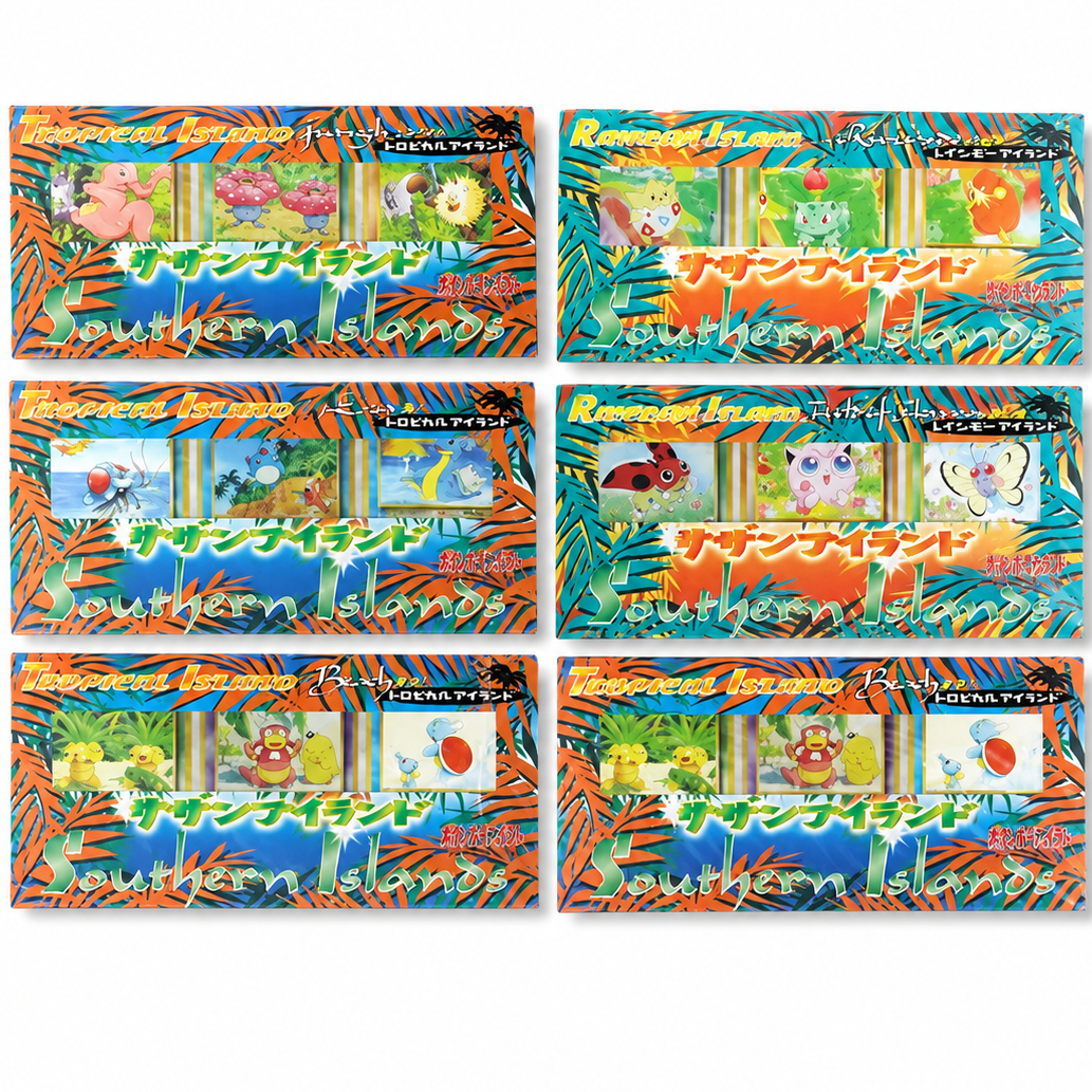 Pokémon, Southern Islands Complete Sealed set (Japansk)