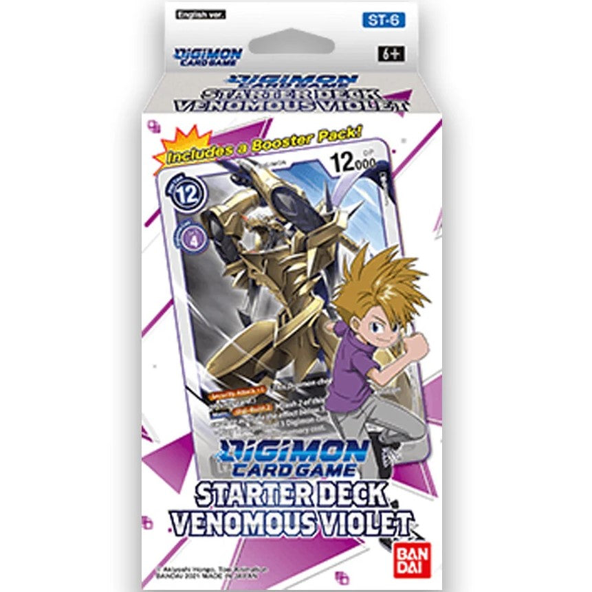 Digimon CG: ST-6 Starter Deck Venomous Violet