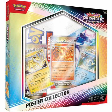 Pokémon, Scarlet & Violet 8.5: Prismatic Evolutions, Poster Collection