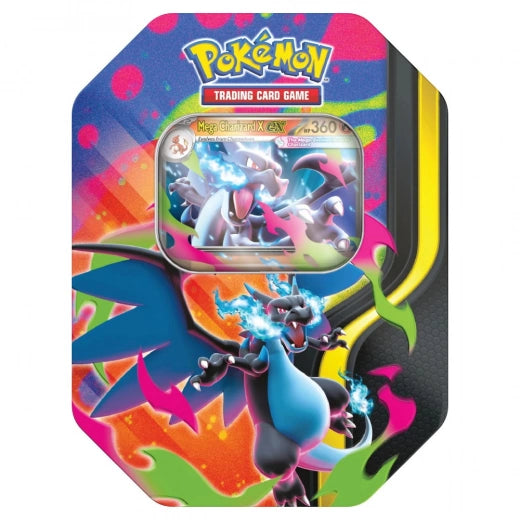 Pokémon, Mega Charizard X ex Tin Spring 2026 - Blue