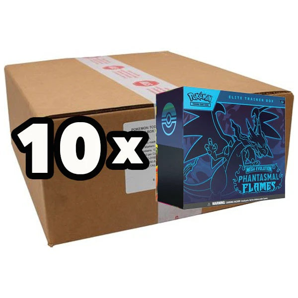 Pokémon, Mega Evolutions, ME02: Phantasmal Flames, Elite Trainer Box (CASE)