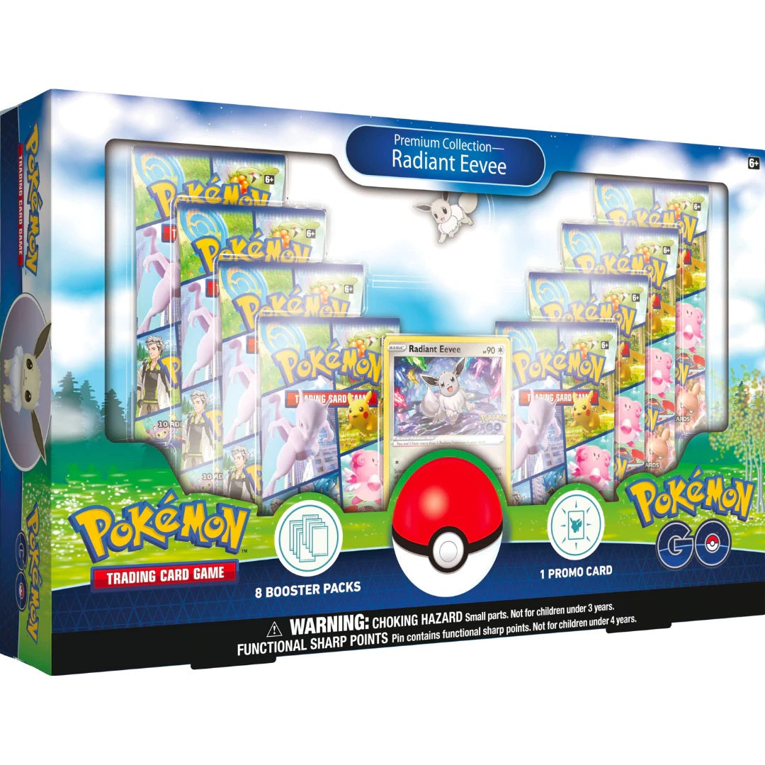 Pokemon, Sword & Shield 10.5: Pokemon GO - Premium Collection - Radiant Eevee