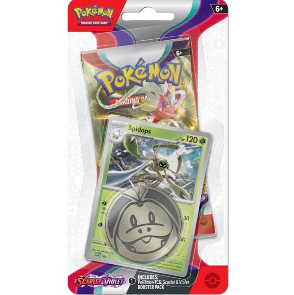 Pokémon, Scarlet & Violet: Checklane blisterpack, Spidops