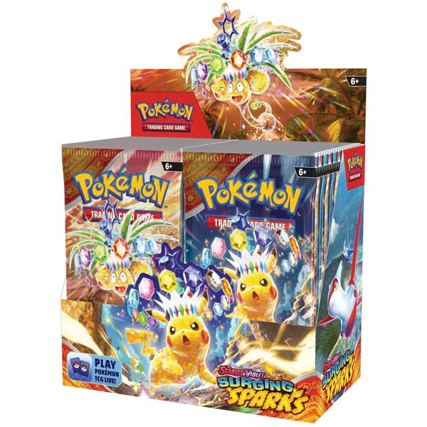 Pokémon, Scarlet & Violet 8: Surging Sparks, Display / Booster Box