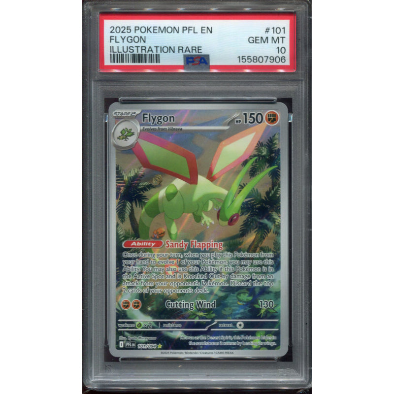 Flygon (PFL 101) Phantasmal Flames - PSA 10