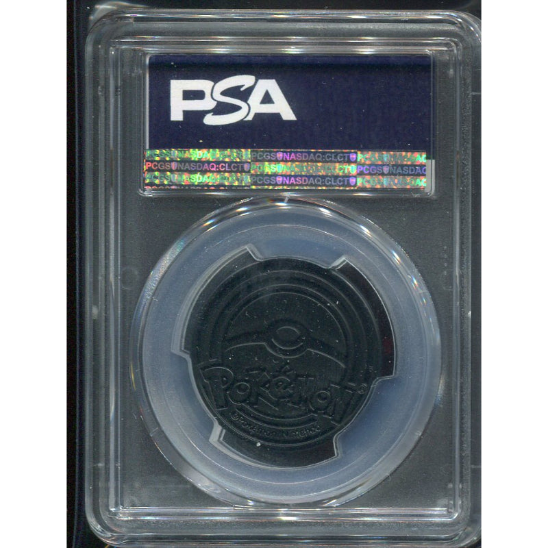 Mew Coin 2016 POKEMON JAPANESE COIN PROMO MEW EXP.PK. 20TH ANN.BOX CAMP - PSA 10 *RARE* Pop 7