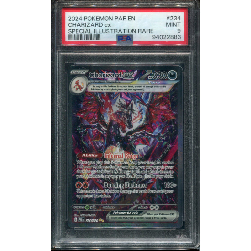Charizard ex (PAF 234) Paldean Fates - PSA 9