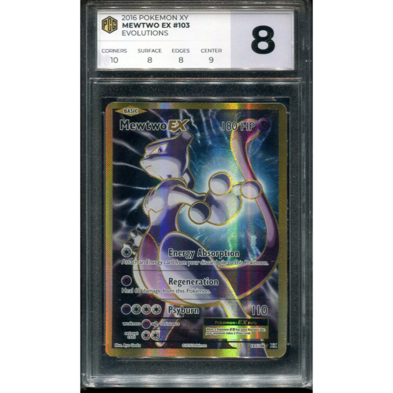 how much does gamestop pay for graded pokemon cards Mewtwo EX (EVO 103) Evolutions