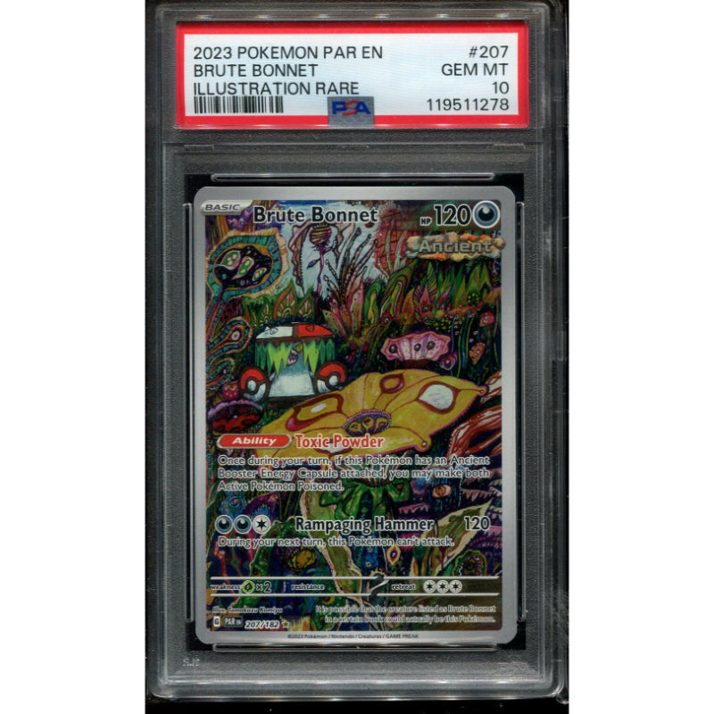 brute bonnet pokemon card Brute Bonnet (PAR 207) Paradox Rift