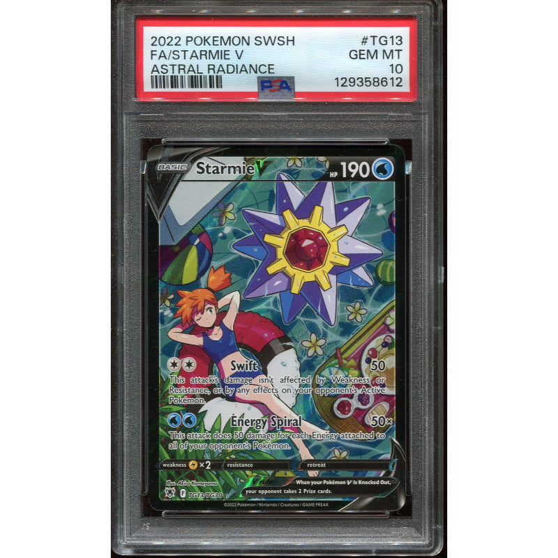 Starmie V (ASR TG13) Astral Radiance - PSA 10