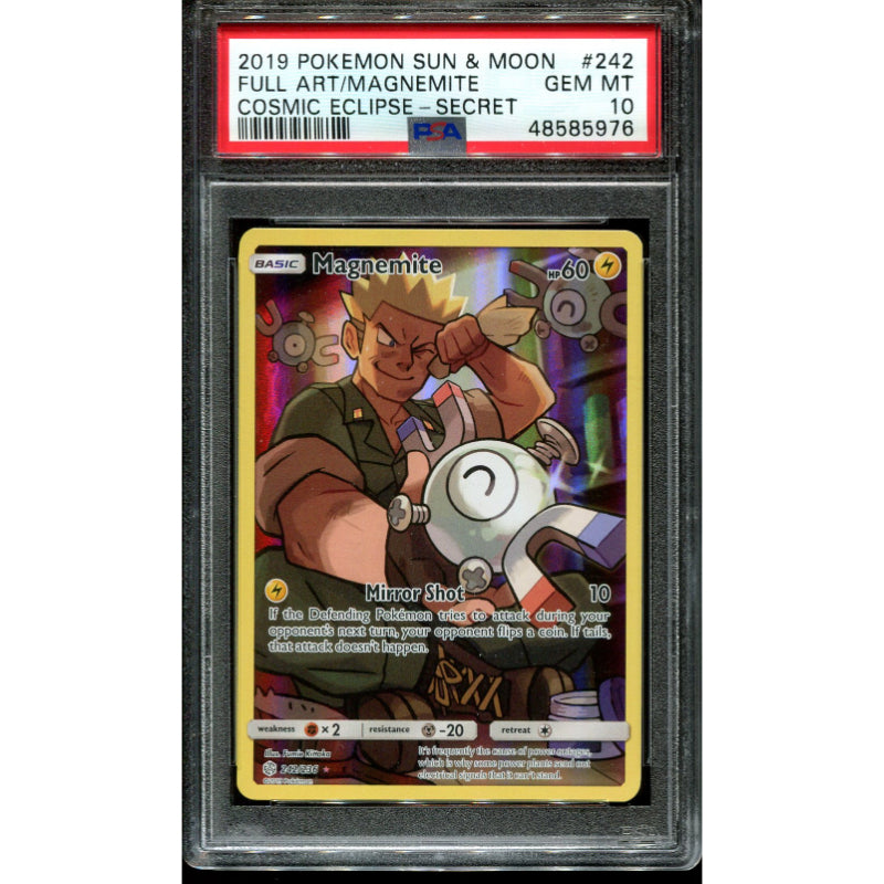 Magnemite (CEC 242) Cosmic Eclipse - PSA 10