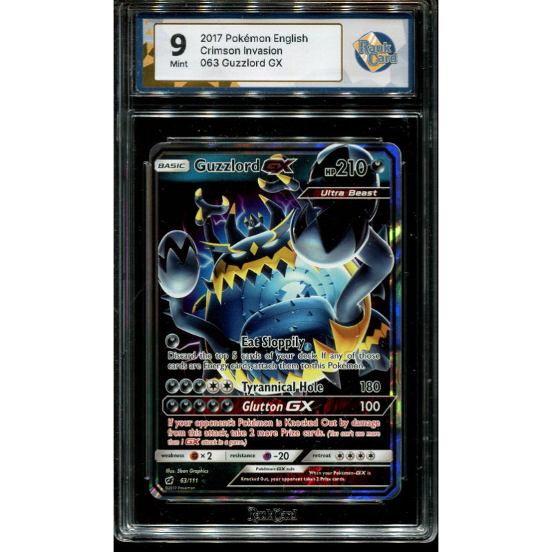Guzzlord GX (CIN 63) Crimson Invasion - RaukCard 9