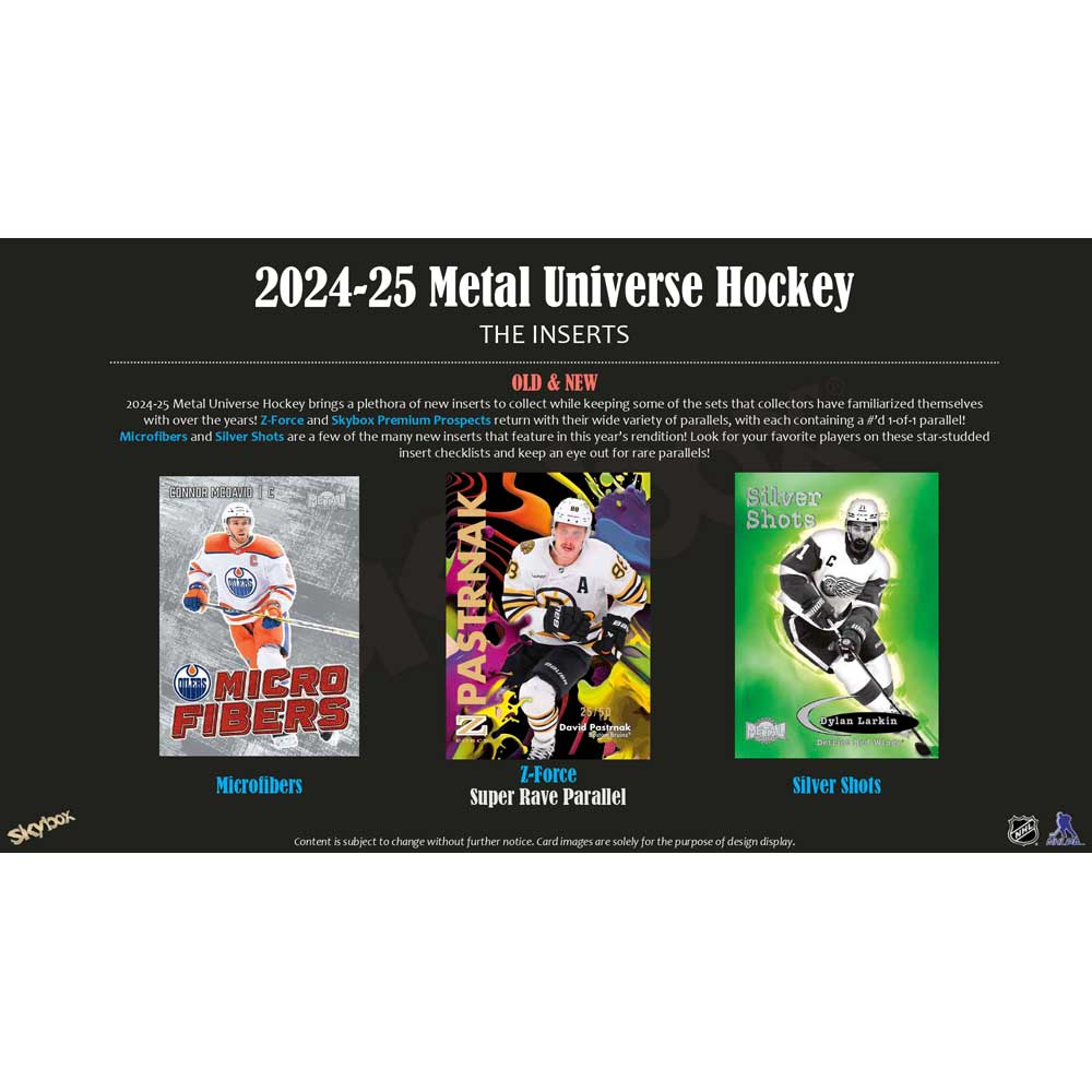 FÖRKÖP: 2024-25 Upper Deck Skybox Metal Universe (Hobby