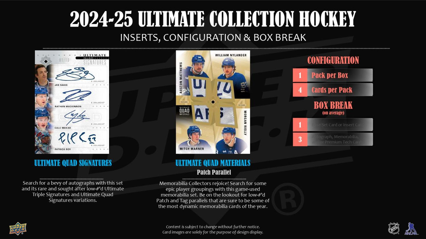 2024-25 Upper Deck Ultimate (Hobby)