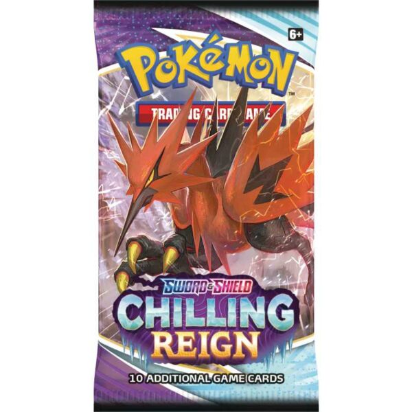Pokemon, Sword & Shield 6: Chilling Reign, 1 Booster pack