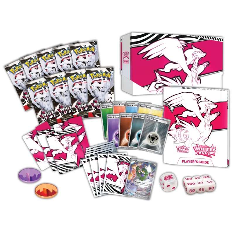 Pokémon, Scarlet & Violet 10.5: Black Bolt & White Flare - White Flare Elite Trainer Box