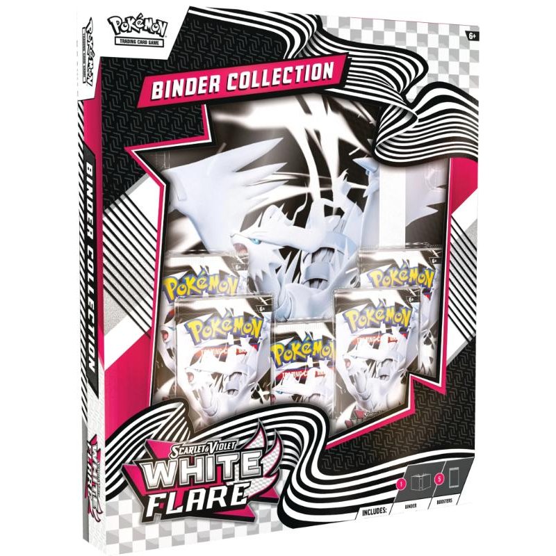 Pokémon, Scarlet & Violet 10.5: Black Bolt & White Flare - White Flare Binder Collection