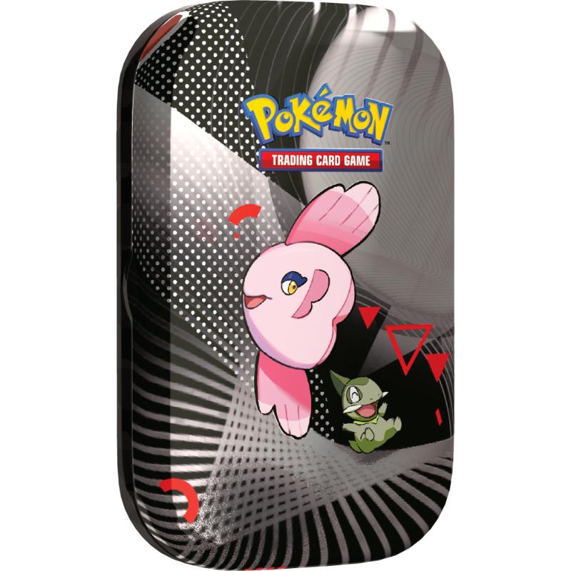 Pokémon, Scarlet & Violet 10.5: Black Bolt & White Flare - Mini Tin Alomomola & Axew