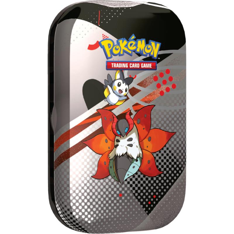 Pokémon, Scarlet & Violet 10.5: Black Bolt & White Flare - Mini Tin Volcarona & Emolga