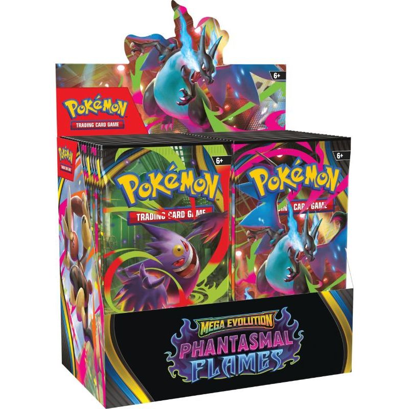 Pokémon, Mega Evolutions, ME02: Phantasmal Flames, Display / Booster Box (Max 1 per hushåll)