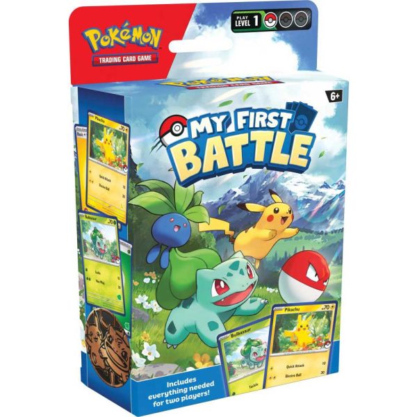 Pokemon, My First Battle – Pikachu & Bulbasaur
