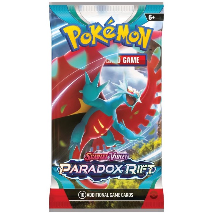 Pokémon, Scarlet & Violet 4: Paradox Rift, 1 booster pack