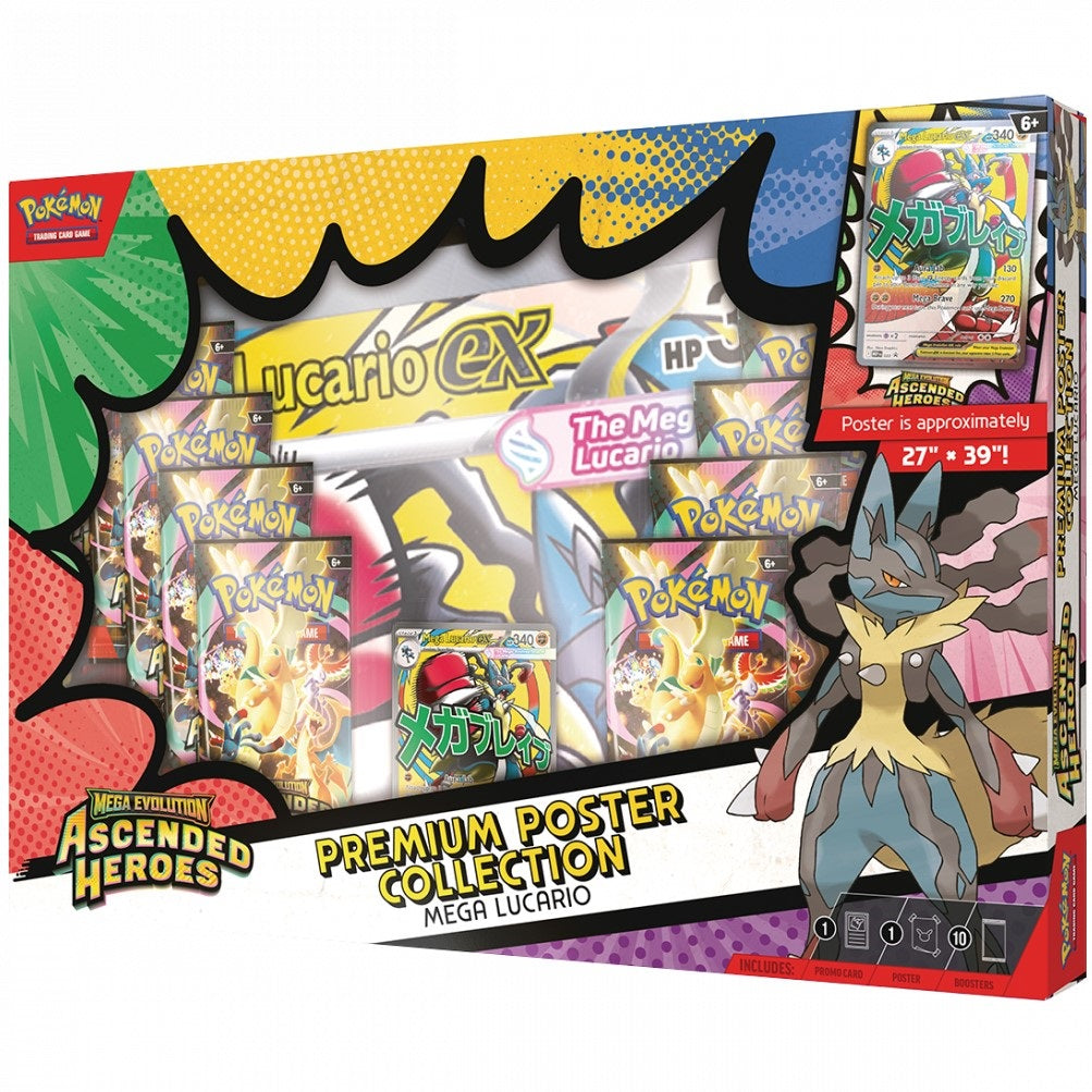 Pokémon, Ascended Heroes - Premium Poster Collection Lucario