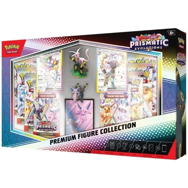 Pokémon, Scarlet & Violet 8,5: Prismatic Evolutions - Premium Figure Collection Box