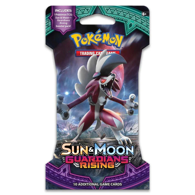 Pokémon, Sun & Moon: Guardians Rising, 1 Blister pack