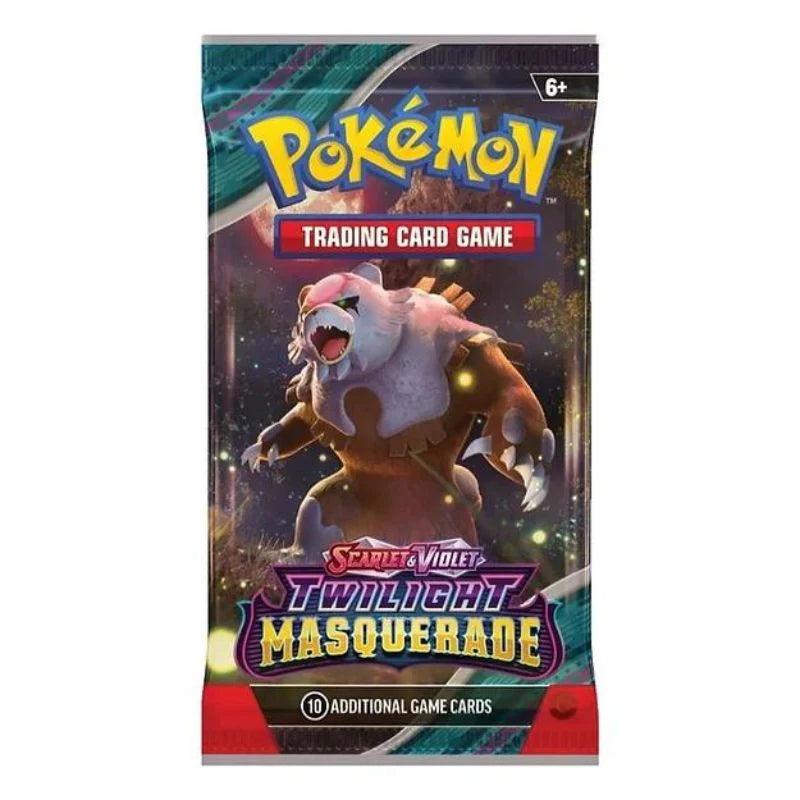 Pokémon, Scarlet & Violet 6: Twilight Masquerade, 1 booster pack