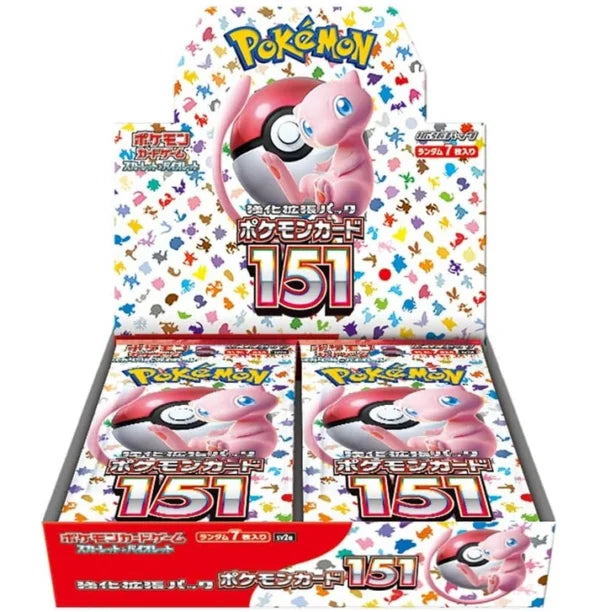 Pokémon, Scarlet & Violet: Pokemon 151 – sv2a, Display / Booster Box (Japansk)