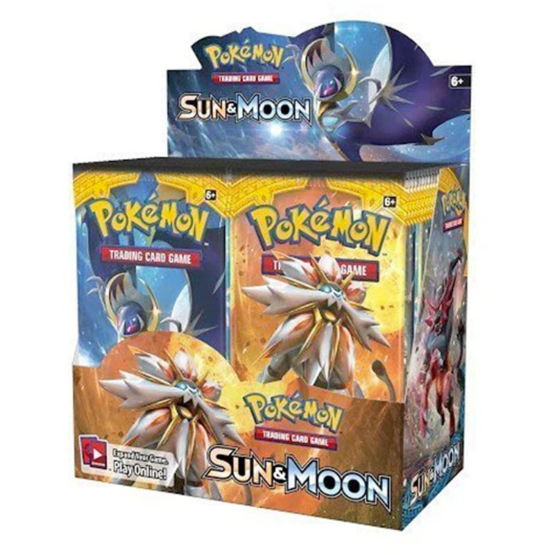Pokémon, Sun & Moon, Display / Booster Box + Acrylic case
