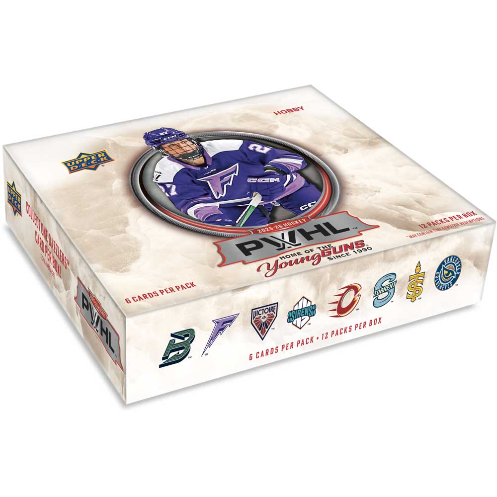 2025-26 Upper Deck PWHL (Professional Women's Hockey League) (Hobby box)
