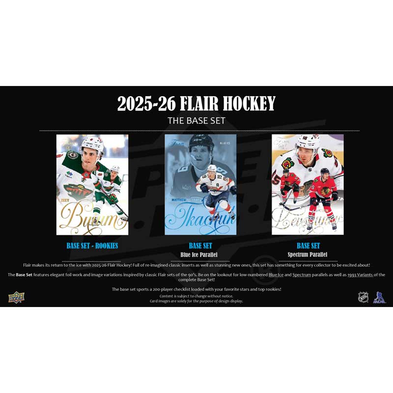 2025-26 Upper Deck Flair Hockey (Hobby)