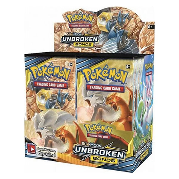 Pokémon, Sun & Moon: Unbroken Bonds, Display / Booster Box + Acrylic case
