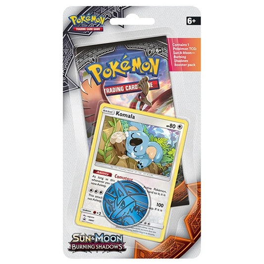 Pokémon, Sun & Moon: Burning Shadows: 1-Pack Blister, Komala