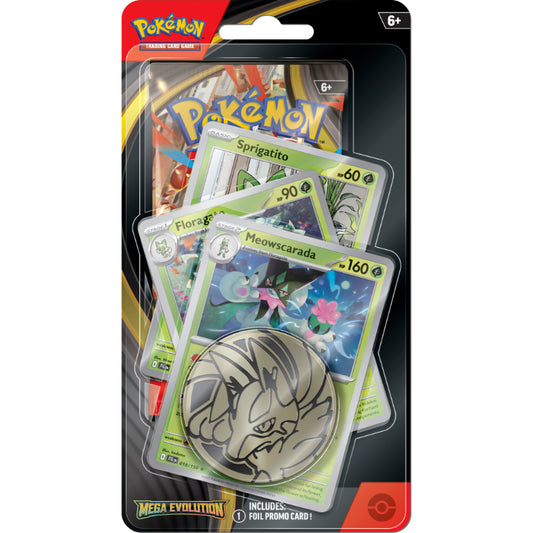 Pokémon, Mega Evolution ME01, Premium Checklane, Meowscarada (Preorder, release 10/10)